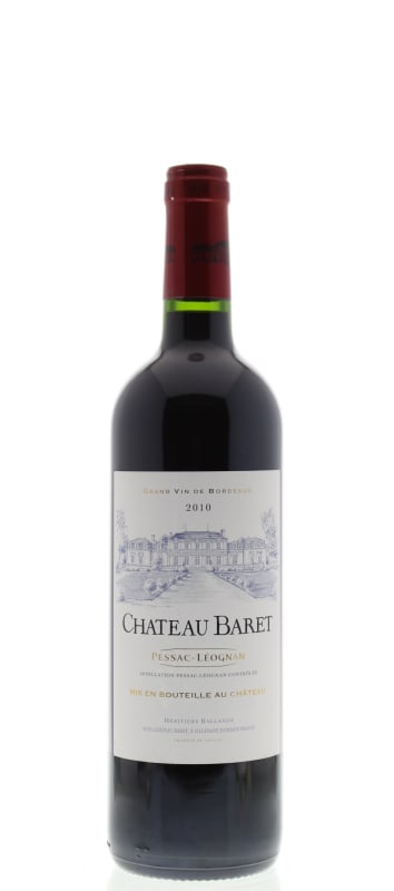 Chateau Baret 2010 Front Bottle Shot
