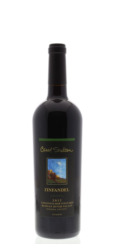 Carol Shelton Lingenfelder Zinfandel 2012 Front Bottle Shot