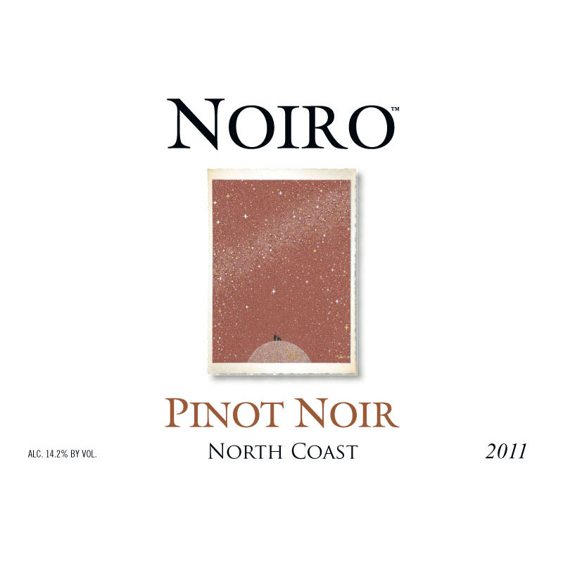 Noiro Santa Lucia Highlands Pinot Noir 2011 Front Label