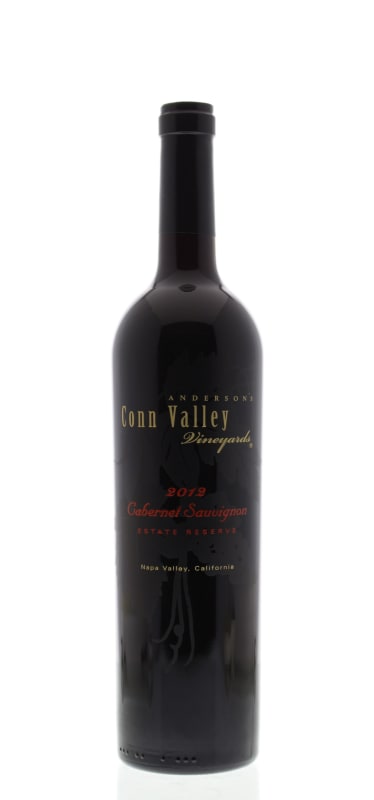 Anderson's Conn Valley Vineyards Cabernet Sauvignon Estate Reserve 2012 Front Bottle Shot