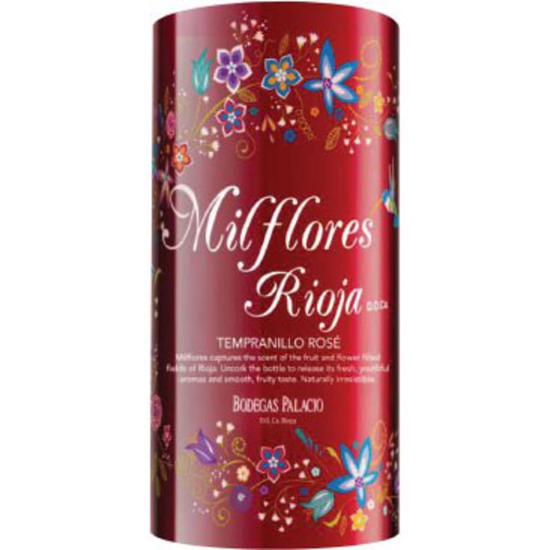 Bodegas Palacio Milflores Rose 2013 Front Label