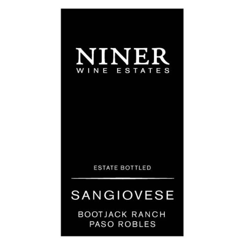 Niner Sangiovese 2010 Front Label