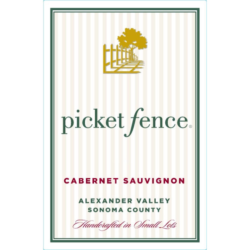 Picket Fence Alexander Valley Cabernet Sauvignon 2012 Front Label