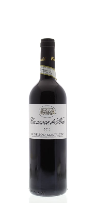 Casanova di Neri Brunello di Montalcino White Label 2010 Front Bottle Shot