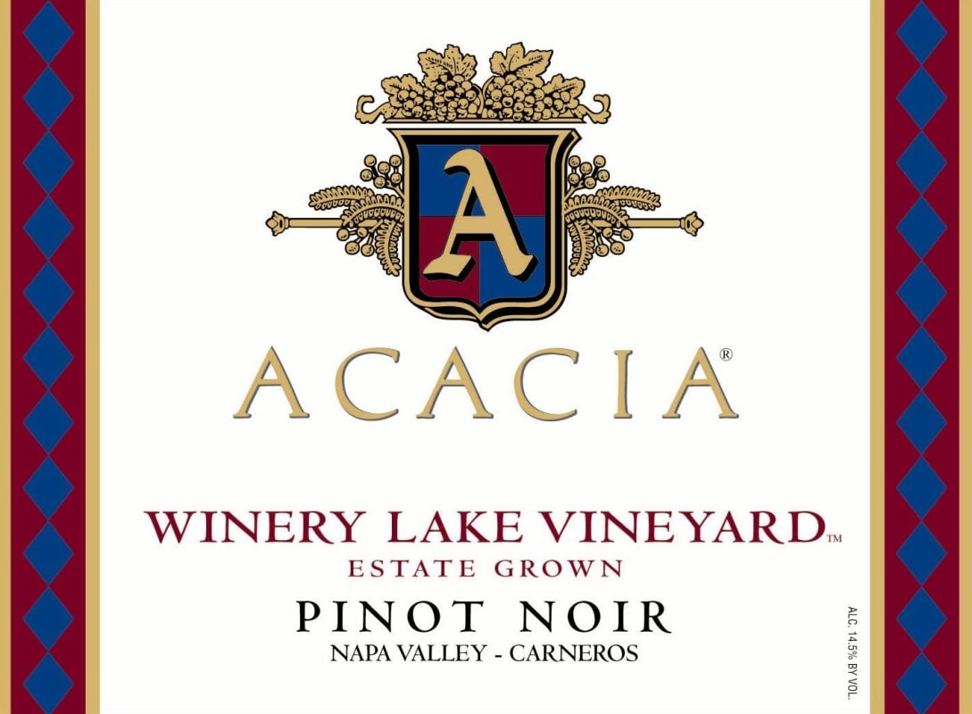 Acacia Lake Vineyard Pinot Noir 2006 Front Label