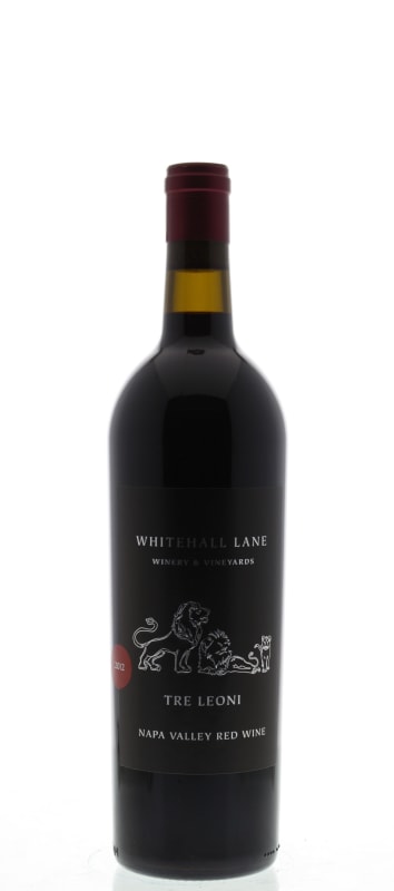 Whitehall Lane Tre Leoni 2012 Front Bottle Shot