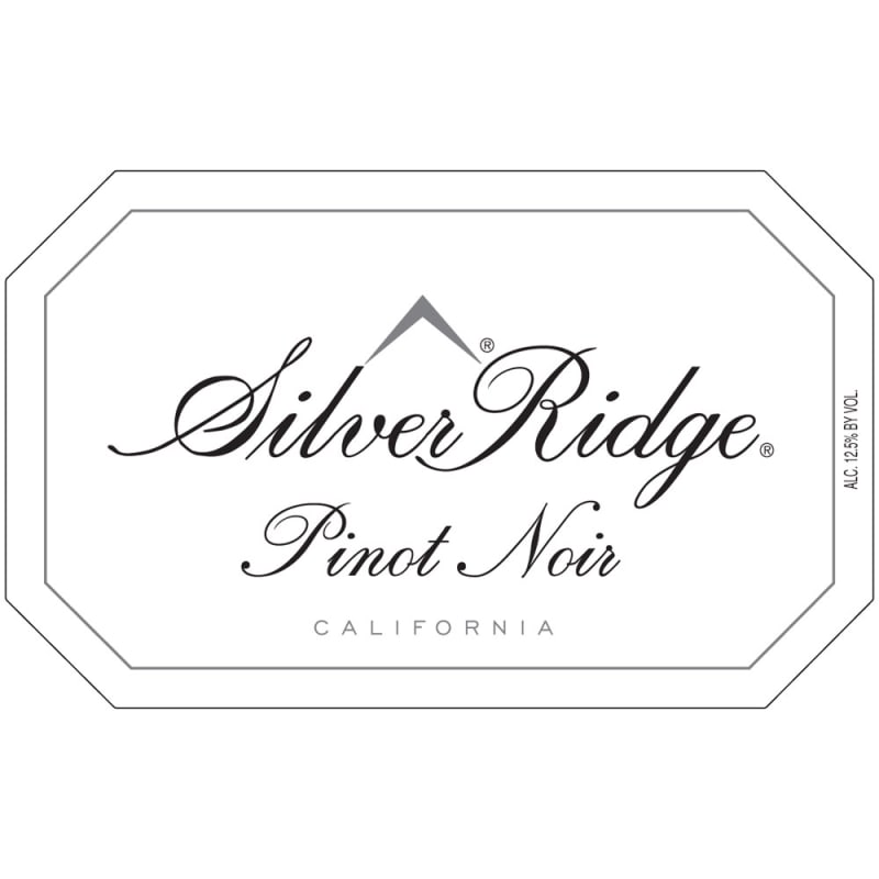 Silver Ridge Pinot Noir 2012 Front Label