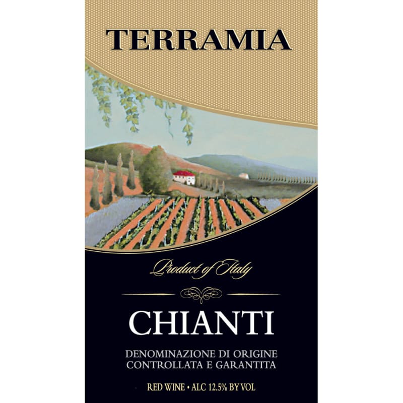 Terramia Chianti 2013 Front Label