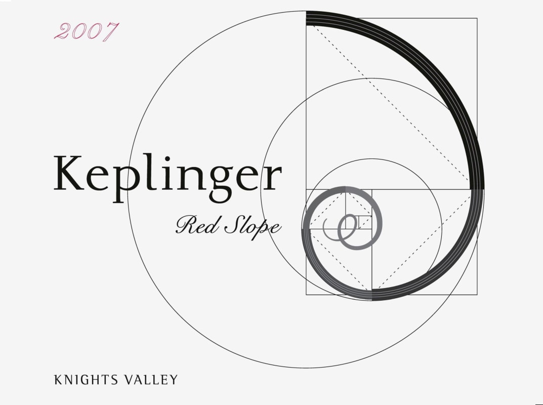 Keplinger Red Slope Grenache 2007 Front Label