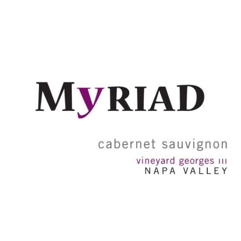 Myriad Cellars Beckstoffer Georges III Cabernet Sauvignon 2012 Front Label