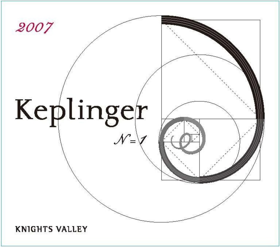 Keplinger N=1 Grenache 2007 Front Label