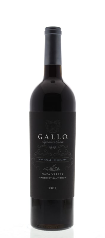 Gallo Signature Series Cabernet Sauvignon 2012 Front Bottle Shot