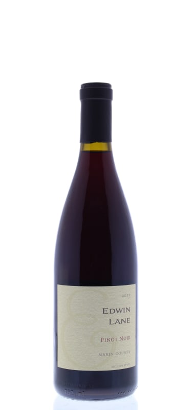 Kendric Vineyards Edwin Lane Pinot Noir 2012 Front Bottle Shot