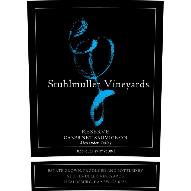 Stuhlmuller Vineyards Reserve Cabernet Sauvignon 2008 Front Label