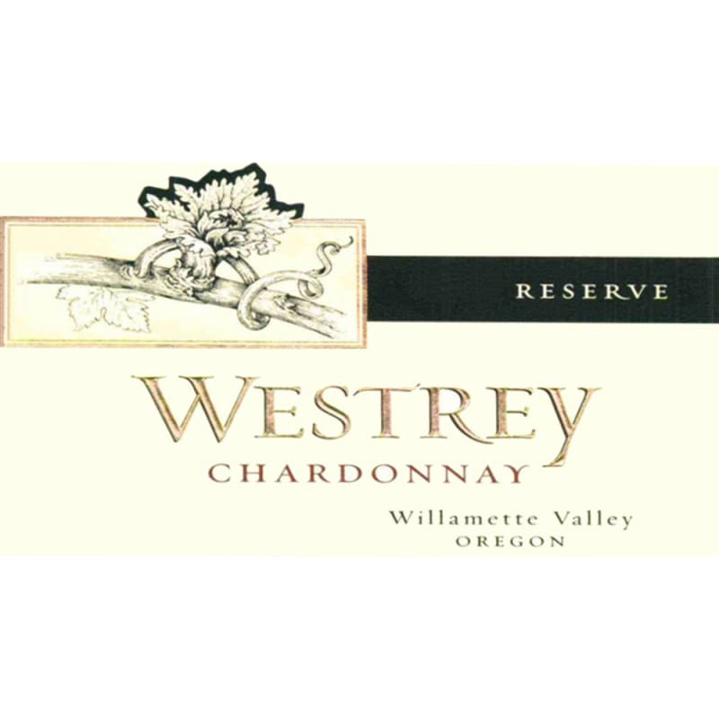 Westrey Reserve Chardonnay 2012 Front Label