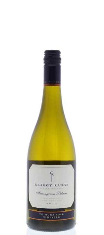 Craggy Range Winery Te Muna Sauvignon Blanc 2014 Front Bottle Shot