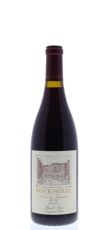 Brick House Cuvee du Tonnelier Pinot Noir 2012 Front Bottle Shot