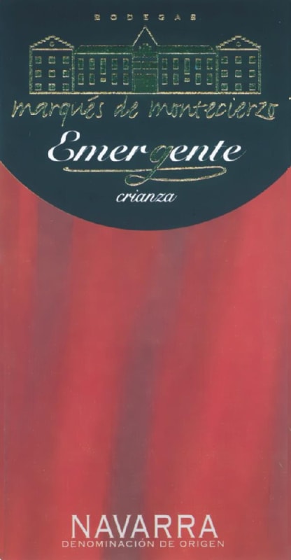 Mas d'en Gil Bodega Marques de Montecierzo Emergente Crianza 2011 Front Label
