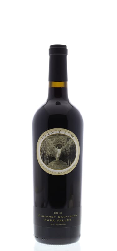 Twenty Rows Napa Cabernet Sauvignon 2013 Front Bottle Shot