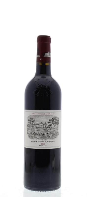 Chateau Lafite Rothschild 2012 Front Bottle Shot