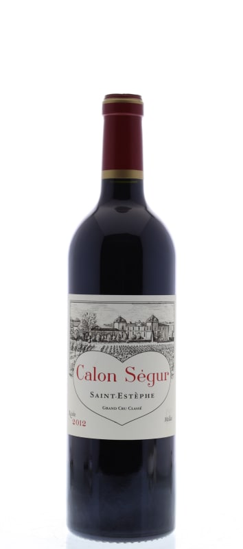 Chateau Calon-Segur 2012 Front Bottle Shot