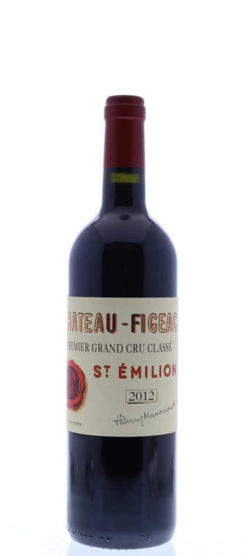 Chateau Figeac 2012 Front Bottle Shot
