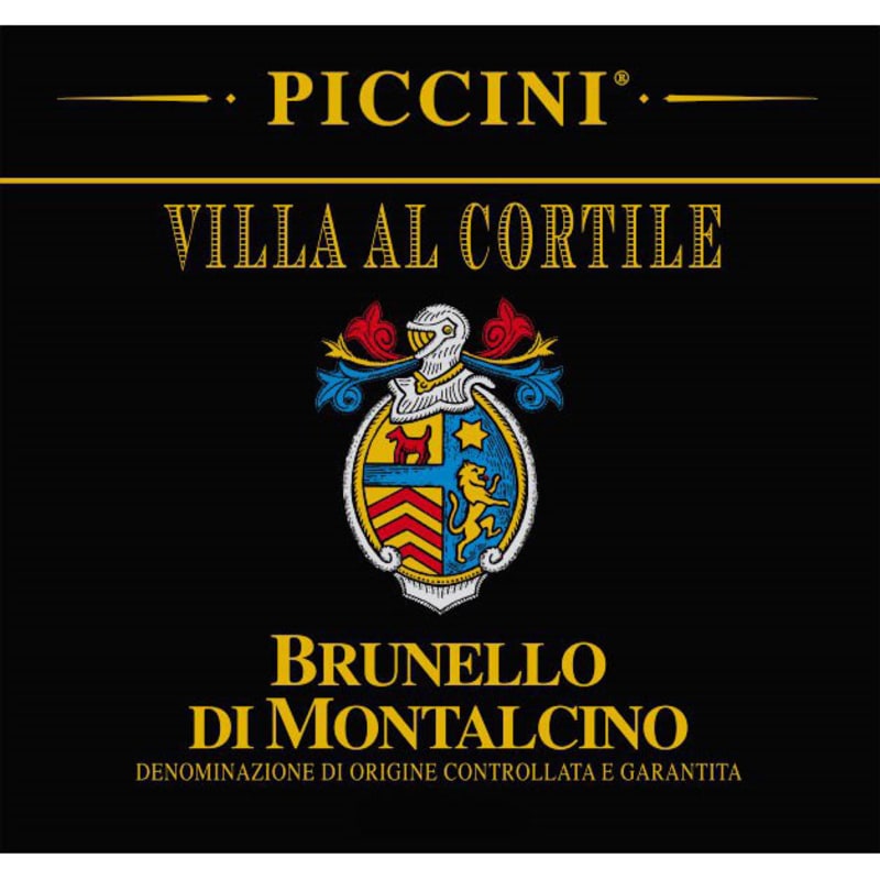 Piccini Brunello di Montalcino 2008 Front Label