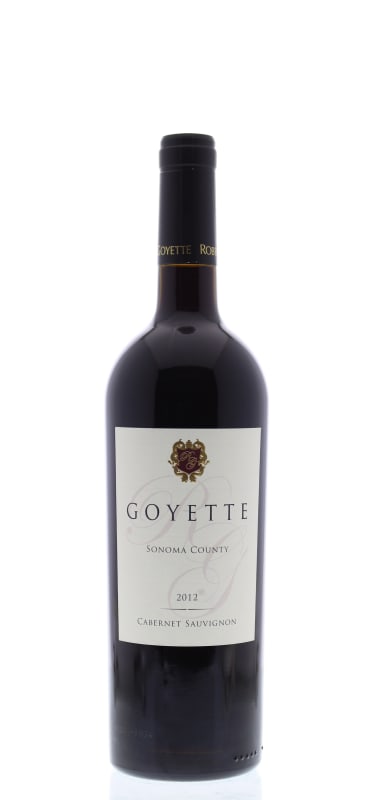 Robert Goyette Cabernet Sauvignon 2012 Front Bottle Shot