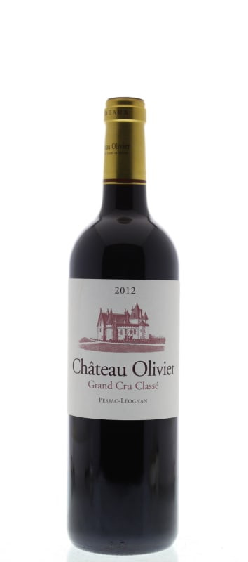 Chateau Olivier 2012 Front Bottle Shot