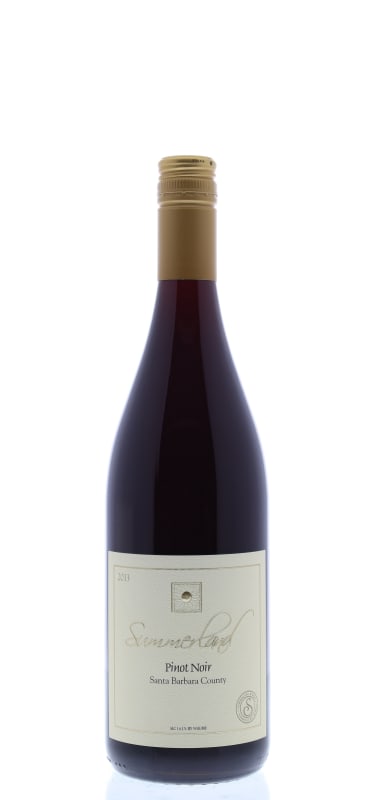 Summerland Santa Barbara Pinot Noir 2013 Front Bottle Shot