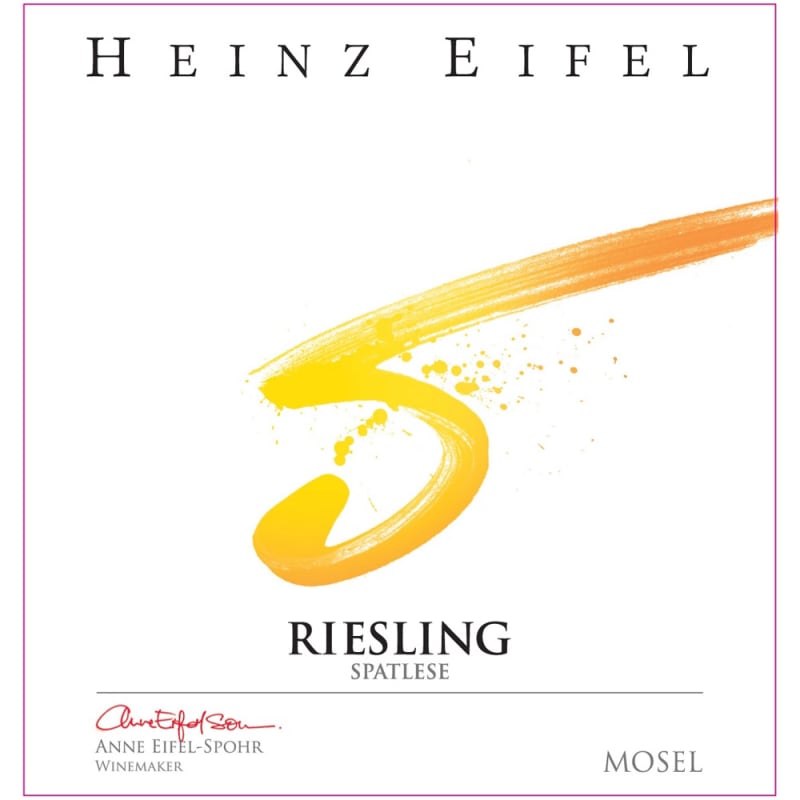 Heinz Eifel Mosel Riesling Spatlese 2010 Front Label