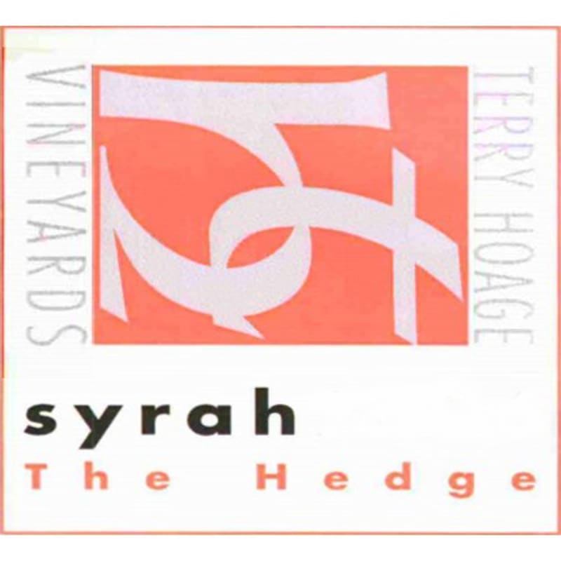 Terry Hoage The Hedge Syrah (1.5 Liter Magnum) 2007 Front Label
