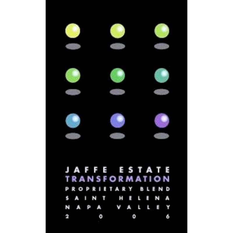 Jaffe Estate Transformation Red 2006 Front Label