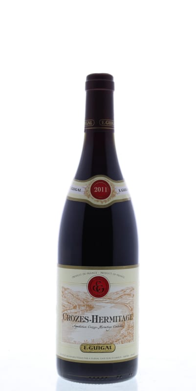 E. Guigal Crozes Hermitage 2011 Front Bottle Shot