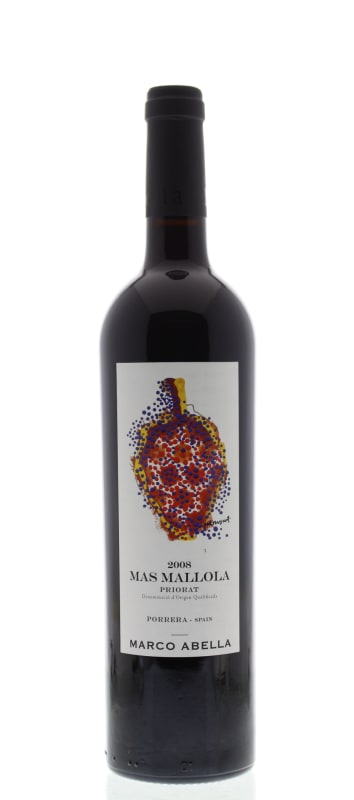 Marco Abella Mas Mallola 2008 Front Bottle Shot