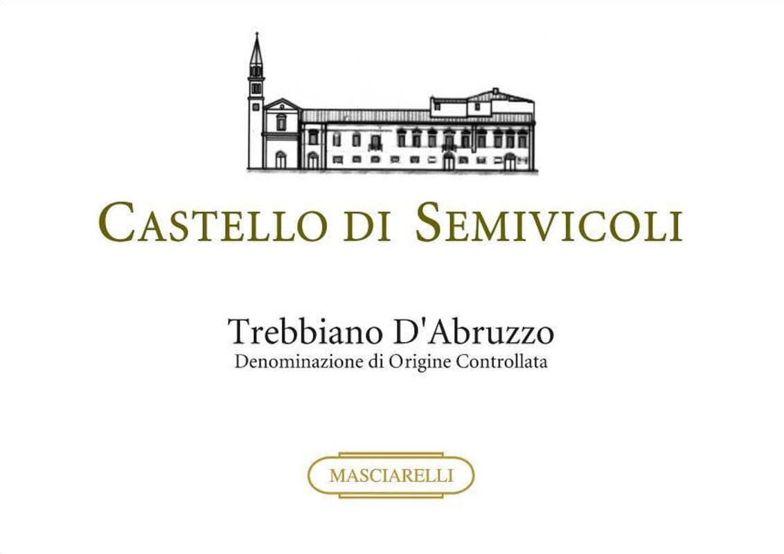 Masciarelli Trebbiano d'Abruzzo Castello di Semivicoli 2009 Front Label