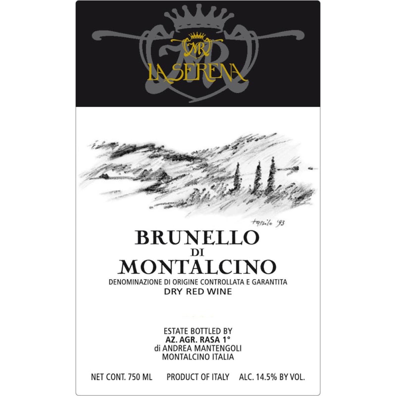 La Serena Brunello di Montalcino (1.5 Liter Magnum) 2010 Front Label