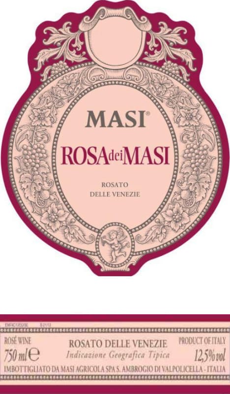 Masi Delle Venezie Rosa dei Masi 2015 Front Label