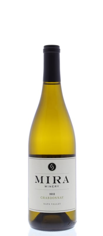 Mira Winery Chardonnay 2012 Front Bottle Shot