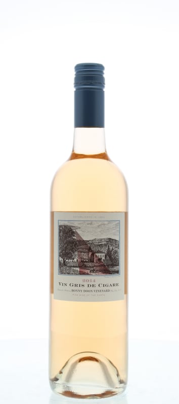 Bonny Doon Vin Gris de Cigare 2014 Front Bottle Shot