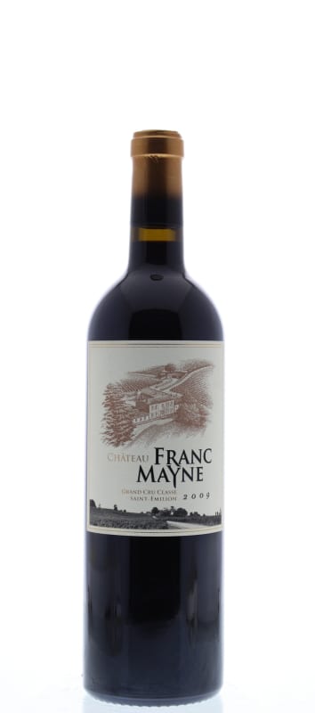 Chateau Franc Mayne 2009 Front Bottle Shot