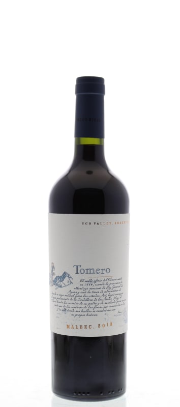 Tomero Malbec 2013 Front Bottle Shot