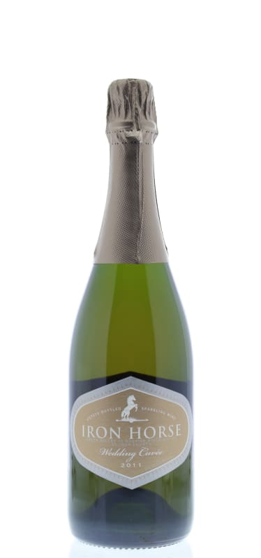 Iron Horse Wedding Cuvee 2011 Front Bottle Shot