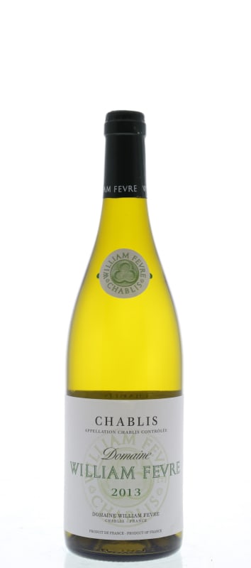 William Fevre Chablis Domaine 2013 Front Bottle Shot