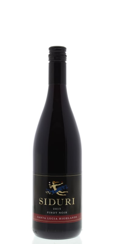Siduri Santa Lucia Highlands Pinot Noir 2013 Front Bottle Shot