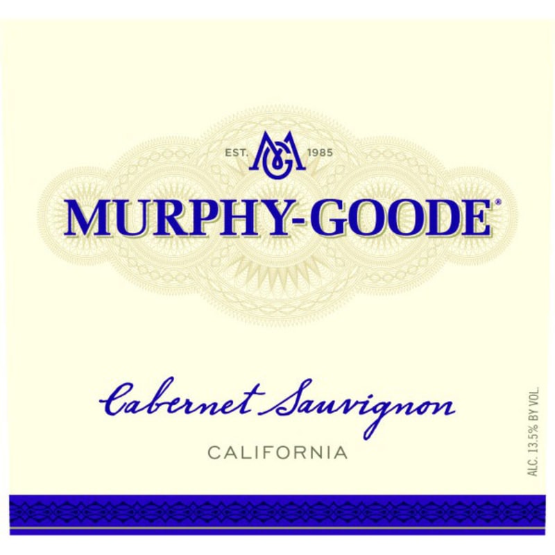 Murphy-Goode California Cabernet Sauvignon 2012 Front Label