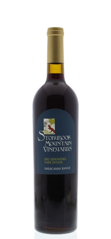 Storybook Mountain Mayacamas Range Zinfandel 2012 Front Bottle Shot