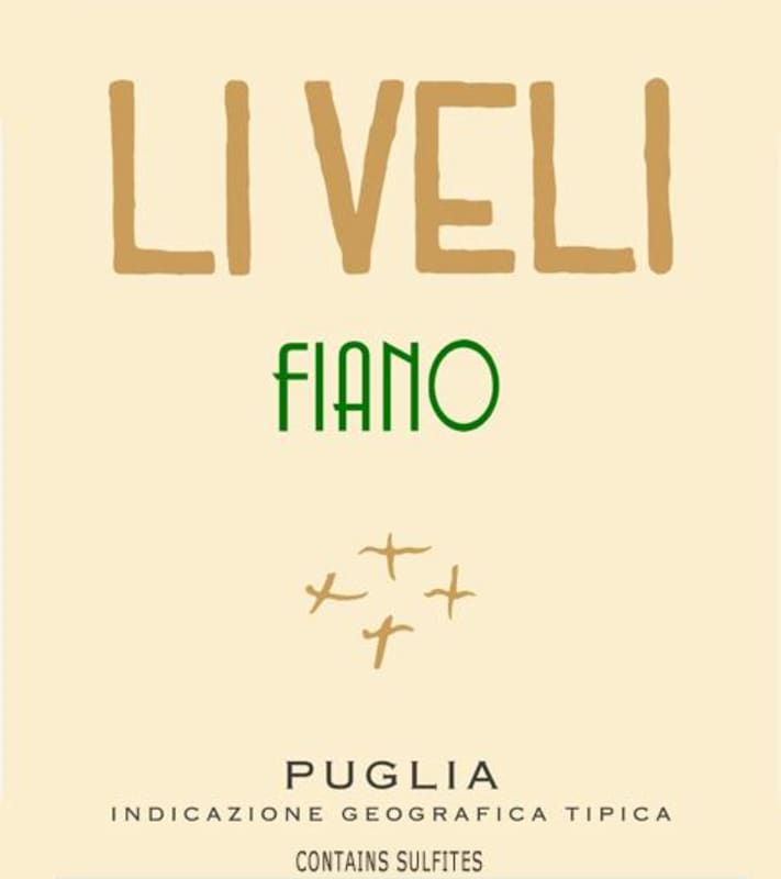 Li Veli Puglia Fiano 2014 Front Label