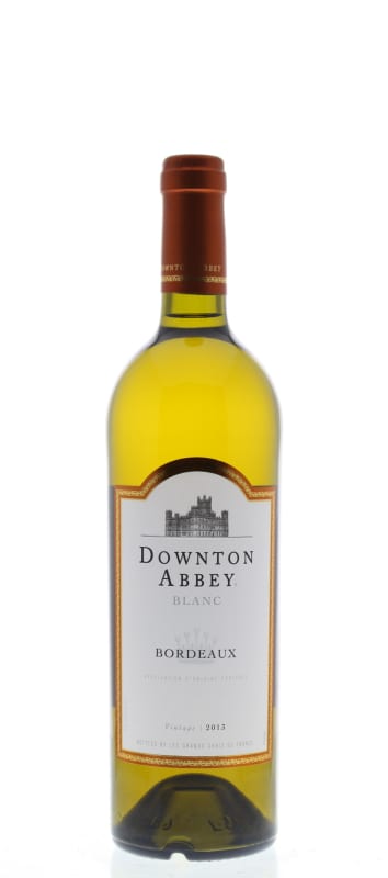 Downton Abbey Bordeaux Blanc 2013 Front Bottle Shot
