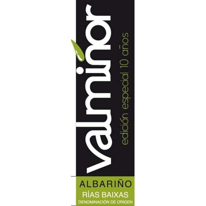 Valminor Rias Baixas Albarino 2013 Front Label
